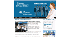 Desktop Screenshot of jonesrecruitment.co.uk